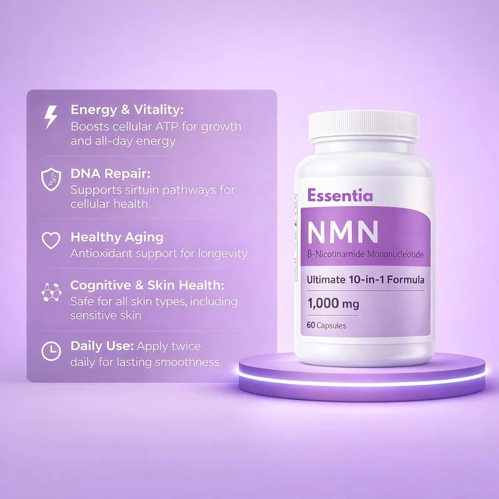 NMN Complex 10-in-1 - Complete Pre-IVF Stack Capsules
